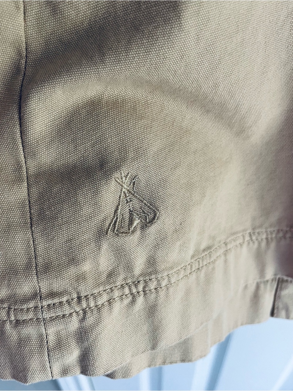 Pendleton Utility Jacket Women Tan Safari Jacket Button Front size medium - Picture 11 of 15